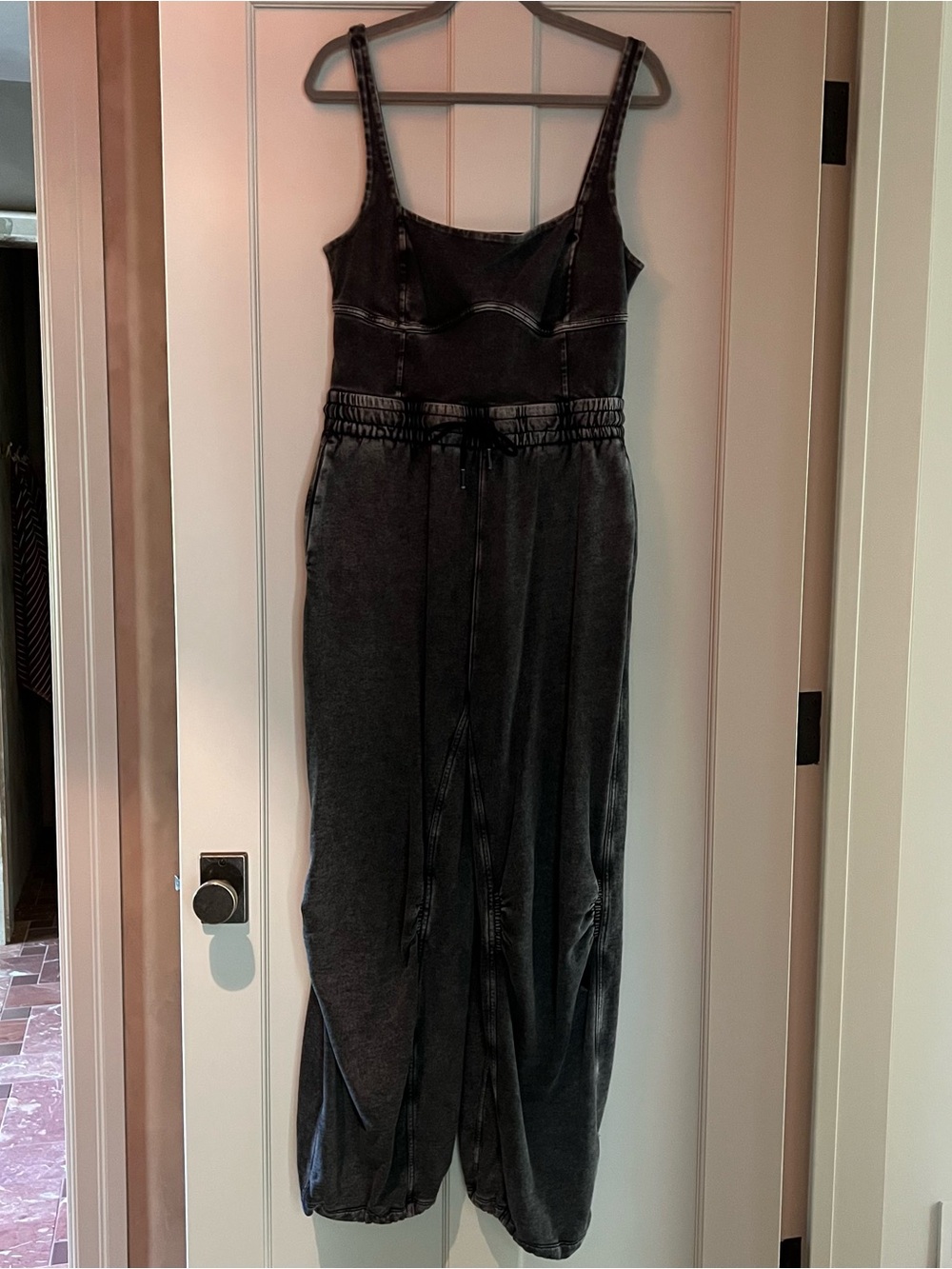 FP Movement by Free People Black Washed Jumpsuit